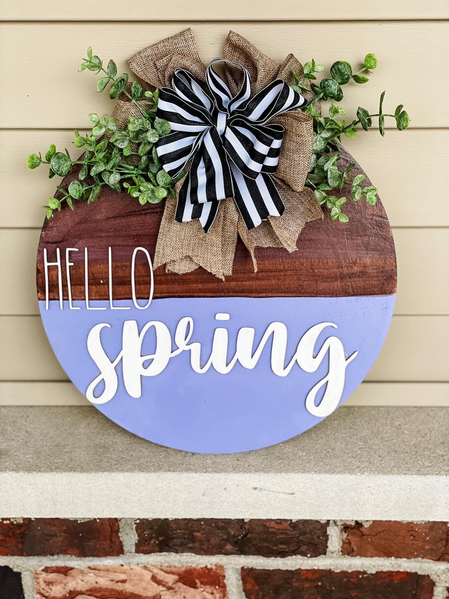 Hello Spring Door Hanger