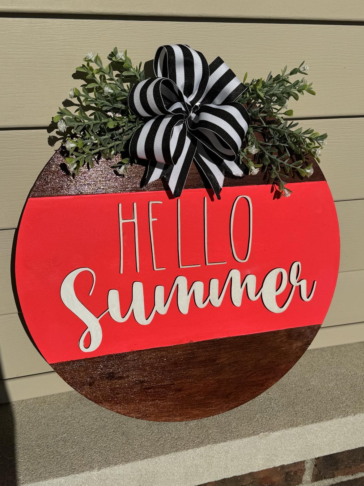 Hello Summer Door Hanger